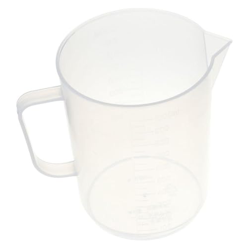 Vaso medidor de resina 1000 ml plástico silicona miniatura 3