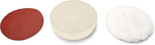 Einhell Pulidora y lijadora CC-PO 1100/150 CE (1100 W, disco de pulido de Ø 150 mm, electrónica de velocidad 500 - 3500 rpm, electrónica constante, cierre de gancho y bucle, incl. accesorios) - imagen 3