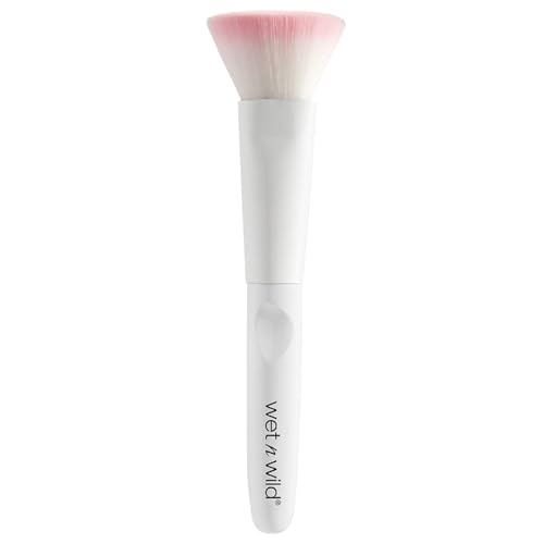 Wet n Wild - Makeup Brush - Pincel de Maquillaje Multiuso, con Cabeza Superior Plana con Cerdas Densas - Perfecta para Cualquier Producto - Brochas de Maquillaje Profesional - Flat Top Brush