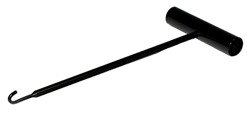Image of Raider SM-12162 Universal Exhaust Spring Puller Removal Tool with T-Handle and Hook, Black