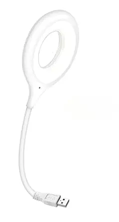 SHREE KASHTBHANJAN INTERNATIONAL Portable Flexible Adjustable Eye Protection USB LED Desk Light Table Lamp for Reading, Working on PC, Laptop, Power Bank, Bedroom