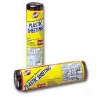 2/PACK WARP BROTHERS CARRY-HOME COVERALL 20X50FT 4MIL BLACK PLASTIC SHEETING