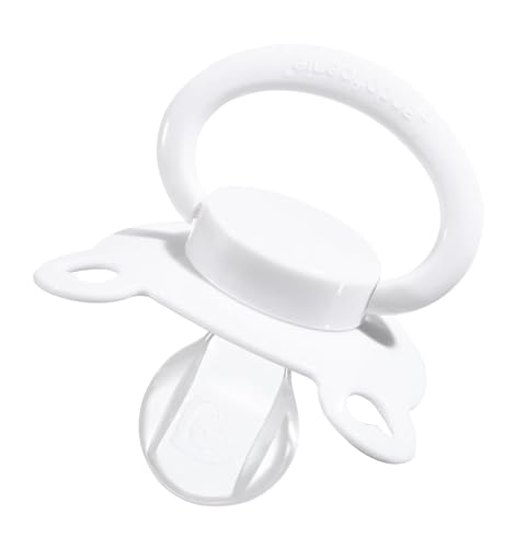 Chupete para adultos Landofgenie con ventosa grande y un cómodo diseño de oso blanco 5
