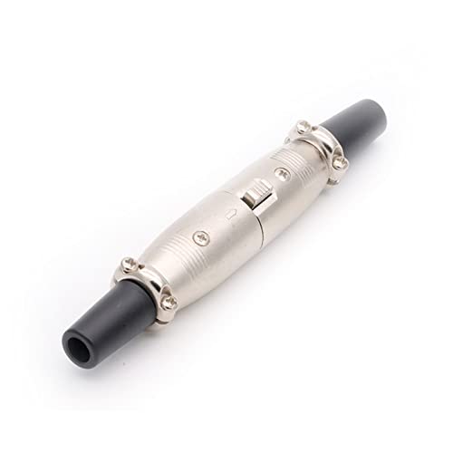 Conectores XLR de 3 pines macho y hembra pack de 10 unidades para cables de micrófono 8