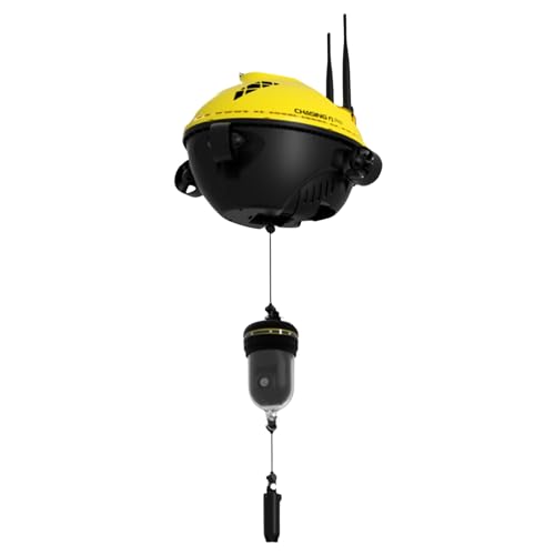 Image of Chasing F1 Pro Fish Finder Underwater Drone | Underwater Rotatable Fishing Camera, Yellow