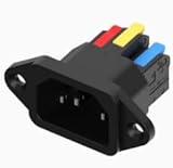 【Connexion Stable et Fiable】Le connecteur C14 assure un maintien ferme sans jeu, offrant une alimentation stable et évitant les faux contacts pour un fonctionnement sécurisé des appareils au quotidien