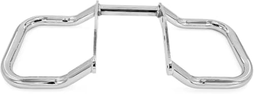 Motorrad für Motorschutz Motorrad-Sturzbügel für Kawasaki W400 W650 W800 W 400 800 650 alle Jahre Highway für Motorschutzbügel(Chrome)