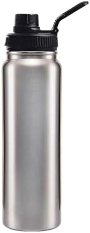 Garrafa De Água Térmica Garrafinha Em Aço Inox Antivazamento Com ...