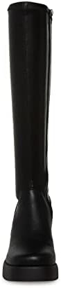 Madden Girl Women's LAX Knee High Boot, Black Paris, 8.5 | Image 1