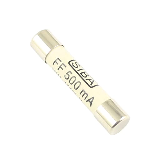 Fusible céramique 0.5A 1000V FF 6x32mm SIBA pour multimètre numérique