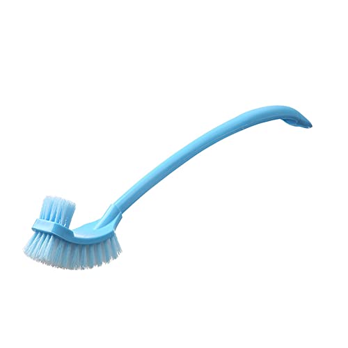 Labstandard Brosse de Nettoyage à Double Face en Plastique pour Nettoyer l'angle Morte de la Toilette Brosse de Toilette portative poignée Longue en Plastique Brosses de Nettoyage à décontamination
