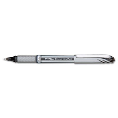 Bolígrafo Pentel EnerGel NV Tinta Negra 0.7mm Paquete x12
