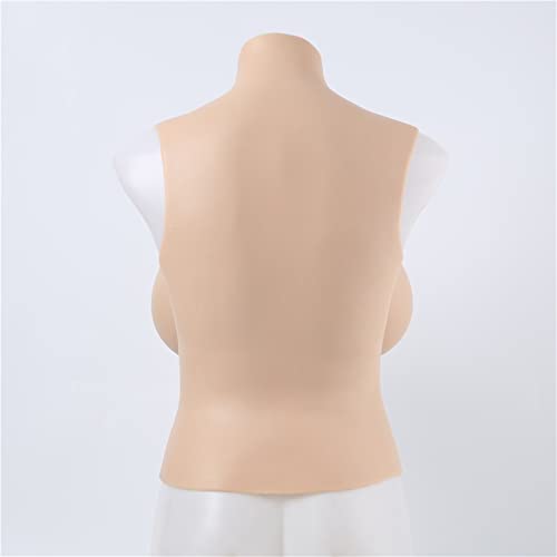 Faux seins silicone col haut dissimuler transition mastectomie