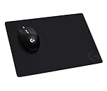 Logitech G G440 Hard Gaming Mouse Pad, Optimised for Gaming Sensors, Low Surface Friction, Non-Slip Mouse Mat, Mac and PC Gaming Accessories, 340 x 280 x 5 mm - Black