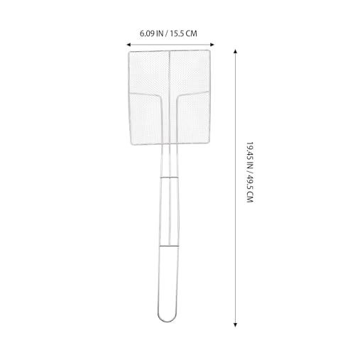 Cuchara coladora filtro para aceite pasta noodles acero inoxidable Uonlytech 3