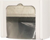 1176506 Dispenser Face Mask Metal PWD Coat Wht 12/Ca Bowman Medical Products -FB-090