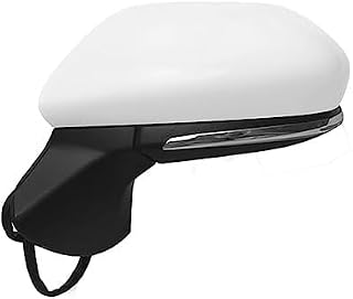 Vuzmode Conjunto de espejo retrovisor lateral plegable for Toyota Camry 2018-2021 con calefacción de lente de lámpara, color marrón, lado del pasajero Unidad de espejo retrovisor del vehículo(BLACK Le
