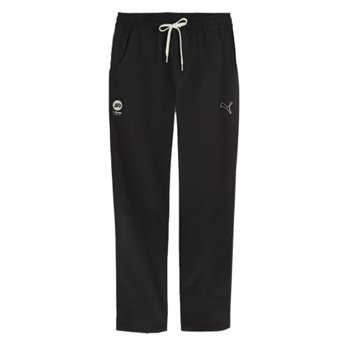 PUMA Mens Pl Statement Pants Casual Drawstring - Black - Size S3