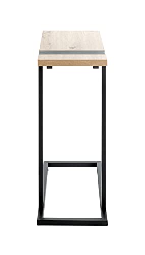 Table d'appoint en C pour optimiser l'espace et travailler du canapé - 7