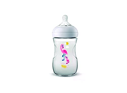 Kit Mamadeira Avent Pétala 260 ml Unicórnio e Flamingo 2 peças - Philips Avent