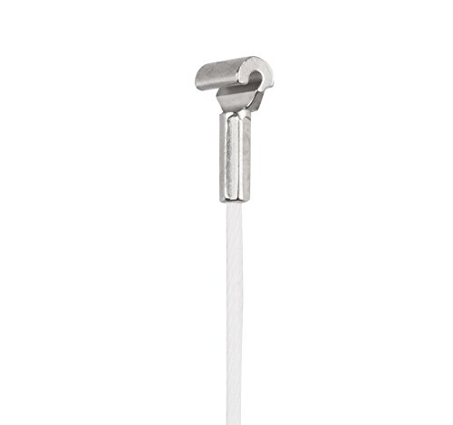 Image of STAS Picture Hanging Cable: STAS Cobra + Steel Cable White 78.75 inch