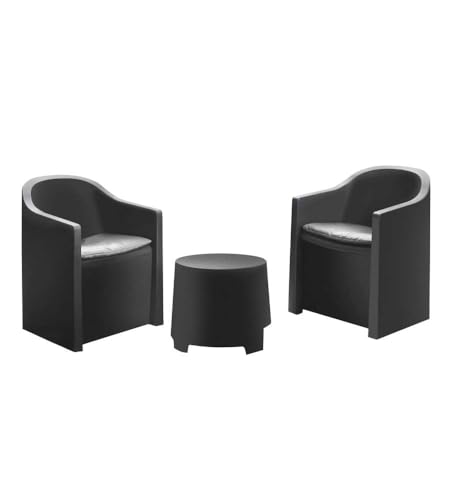 Materiali Resistenti alle Intemperie: Realizzato con materiali che resistono alle condizioni atmosferiche esterne, il salottino è progettato per durare nel tempo senza compromettere la qualità e l'estetica.