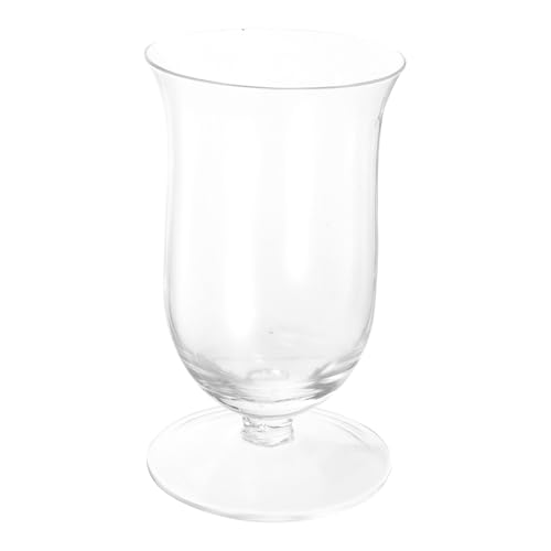 CALLARON Vaso de Cristal para Cócteles Diseño Único y Superficie Lisa, Taza Sencilla de Vidrio Buena Textura Adecuado para Restaurante y Hogar