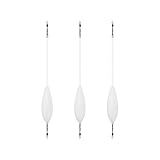 UncleS 3pcs Fischerei Float Acryl Auftrieb Bobbers 12/15/20/30/40g Für Casting Bombard Form Nach...