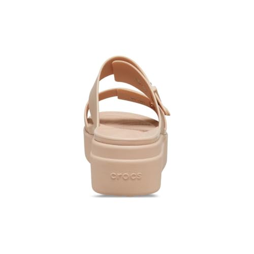 Image of Crocs Women's Brooklyn Buckle Low Wedges