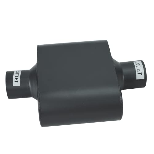 Image of Pair of Single Chamber Performance Race Muffler 2.5 inch Center /Center Universal Muffler (2.5 Inch)