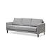 Produktbild trendteam smart living - Werkzeuglose Montage - Polstersofa 3er-Sofa Couch - Wohnzimmer - Click&Sit - Aufbaumaß (BxHxT) 202 x 84 x 83 cm - Farbe Grau - 2231209S0