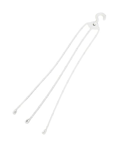 Yamato Plastic Hanging Pot Line Hanging String K White miniatura 1