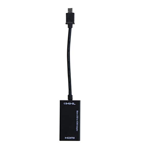 beIilan MHL Micro USB a HDMI Cable Adaptador de TV de Alta definición para la Galaxia S2 HTC de BG