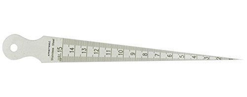 KRISTEEL SHINWA BORE GAUGE 1-15MM TAPER DEPTH GAUGE STAINLESS STEEL