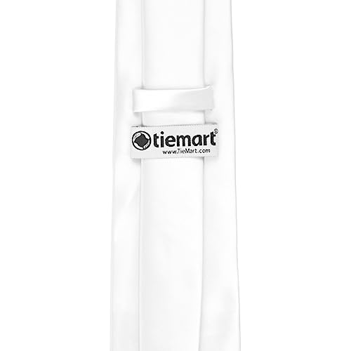 Image of tiemart Premium Solid Color Necktie