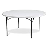 EventStable Titan Series Plastic Folding Table - Sturdy Outdoor Folding Table - Lightweight Fold Up...