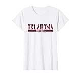 Oklahoma Softball T-Shirt, Women, White, Small