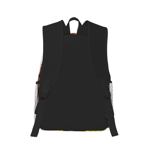 Big Capacity Anti-Theft Multipurpose Shoulder Bag for Travel Sport, Highland Cow Sunflower Bags, Daypack Backpack Durable Rucksack for Gym Outdoors Running3