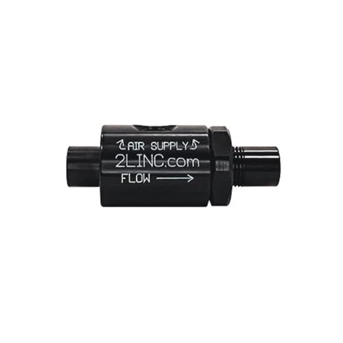 1/8" NPT Air Venturi Vacuum Generator Pump (Anodized Aluminum)
