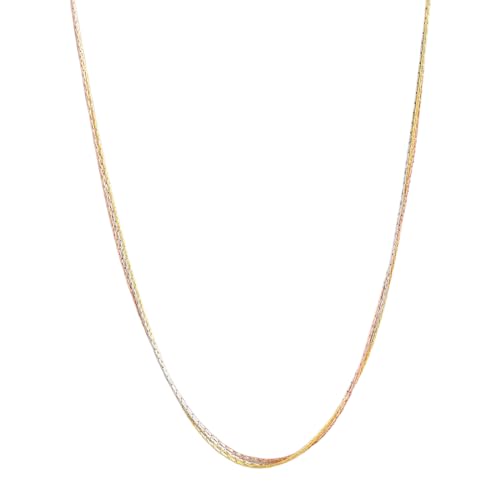 ZAVYA 925 Sterling Silver Triple Plated Chain | Gift for Women & Girls | With Certificate of Authenticity and 925 Hallmark
