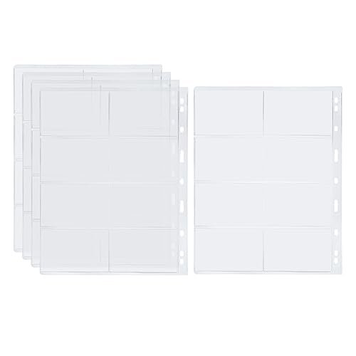 Hojas para Coleccionar Monedas con 8 Bolsillos Transparentes miniatura 1
