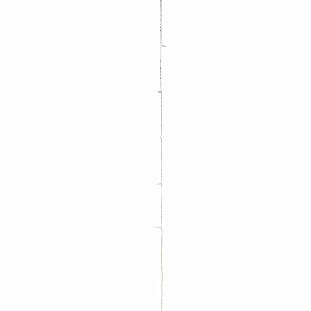 Catena luminosa a LED con 300 LED, decorazione natalizia, decorazione natalizia, per interni ed esterni, giardino, balcone, bianco caldo, 30 m, in PVC