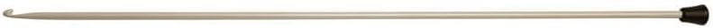 KnitPro Aluminium Tunisian crochet hook 30cm 4.00mm - 3pcs, Black