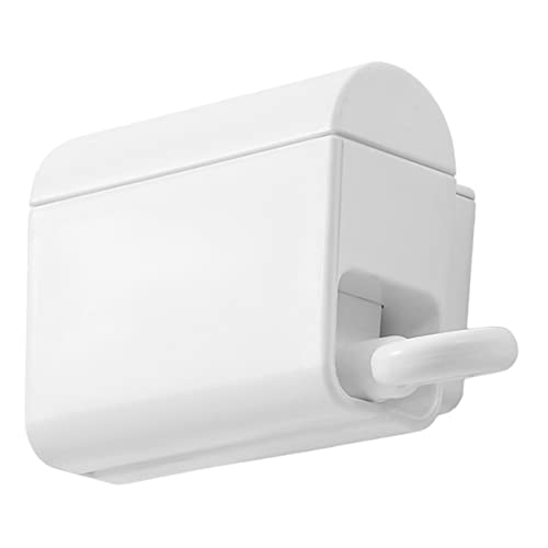Cabilock Sacador De Pasta 1 Set Wall Mount Toothpaste Dispenser Space Saving Portable No Glue Needed for Cream Toothpaste
