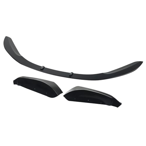 Kit lame de pare-choc avant BMW F20 F1 M Sport noir brillant