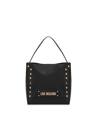 Love Moschino Poljc4270pp0mkh0000u, Bolso de Hombro Mujeres, Negro Love Moschino Poljc4270pp0mkh0000u, Bolso de Hombro Mujeres, Negro