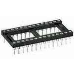 TE Connectivity/Buchanan Brand, Conn DIP Socket SKT 32 POS 2.54mm Solder ST Thru-Hole Tube (30 Items)