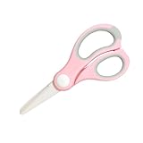 Zerodeko Schere Aus Keramik Ergänzende Lebensmittelschere -obstschere Küchenhelfer Schere Babyschere Mahlwerkzeug Für Lebensmittel Tragbare Schere Für Babynahrung Pp Rosa