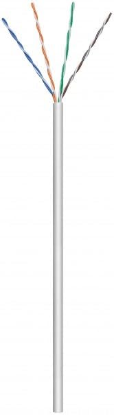 Danicom - Cable rígido (CAT5E U/UTP CCA, 305M, POE, Ethernet, LAN, cable de conexión, cable de datos, RJ45, para gabinete de servidor, interruptores, routers, módems!