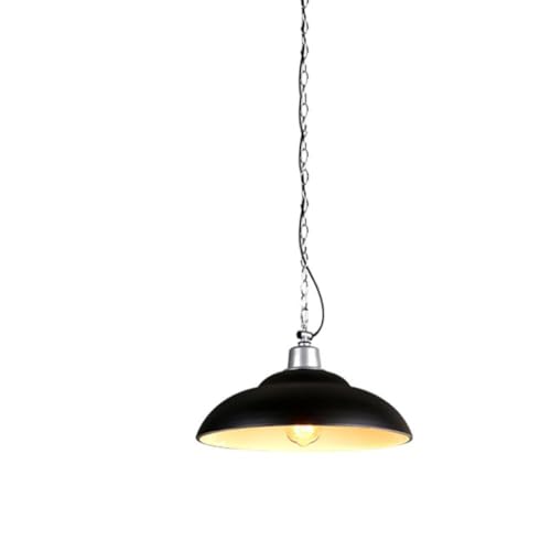 Plafonnier suspension fer noir pour éclairer une table de salle à manger